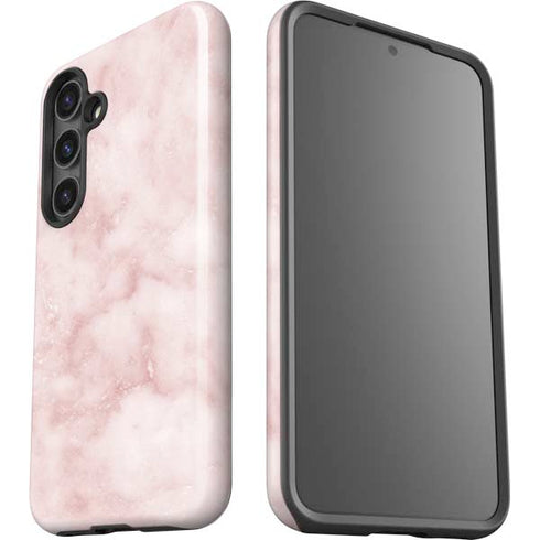 Blush Marble Galaxy S24 Plus Impact Case