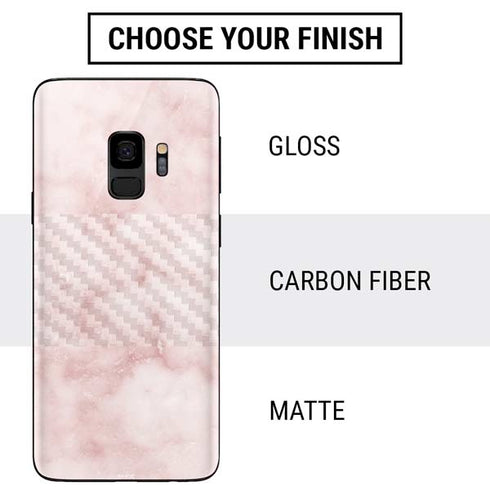 Blush Marble Galaxy S9 Skin