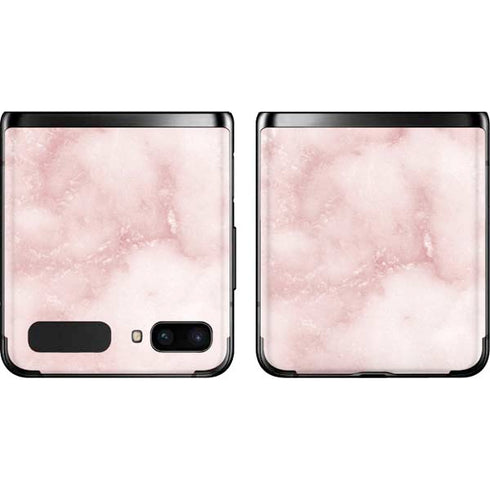 Blush Marble Galaxy Z Flip Skin