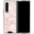 Blush Marble Galaxy Z Fold4 5G Clear Case