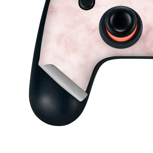 Blush Marble Google Stadia Controller Skin