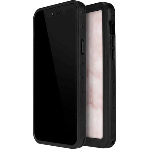 Blush Marble iPhone 12 Mini Waterproof Case