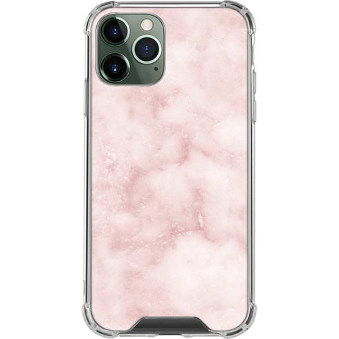 Blush Marble iPhone 12 Pro Clear Case
