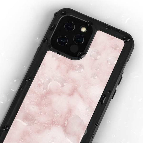 Blush Marble iPhone 12 Pro Waterproof Case