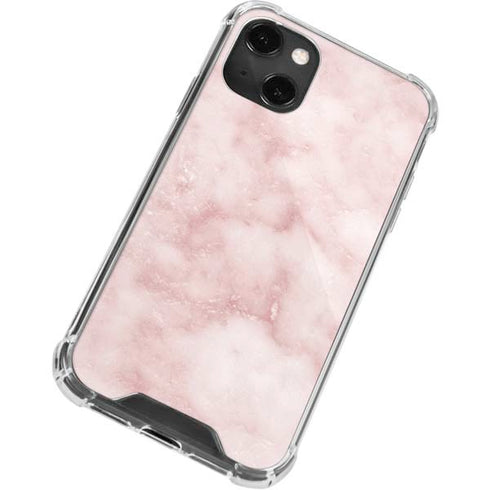 Blush Marble iPhone 13 Mini Clear Case