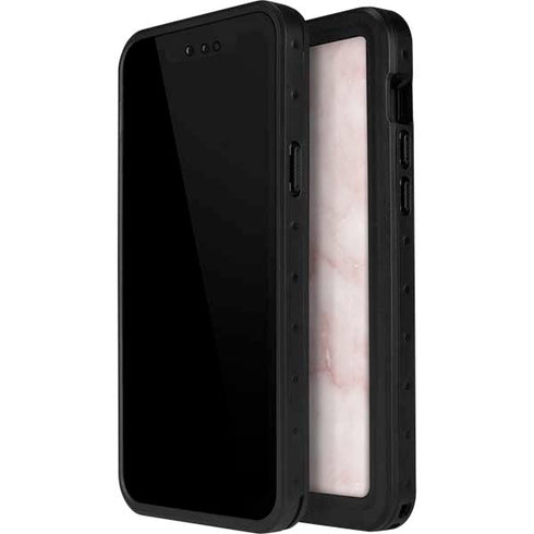 Blush Marble iPhone 13 Mini Waterproof Case