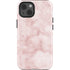 Blush Marble iPhone 15 Impact Case