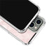 Blush Marble iPhone 15 Pro Clear Case