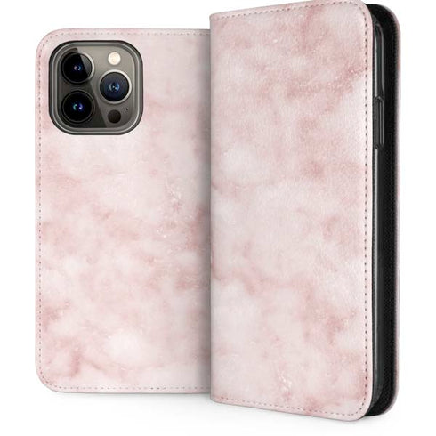 Blush Marble iPhone 14 Pro Max Folio Case