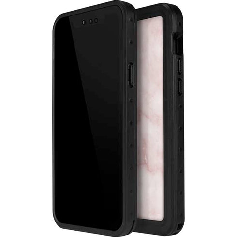 Blush Marble iPhone 14 Pro Waterproof Case