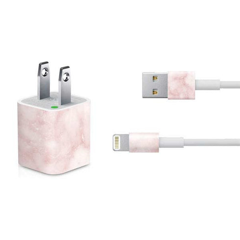 Blush Marble iPhone Charger (5W USB) Skin