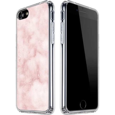 Blush Marble iPhone SE (2nd & 3rd Gen) Clear Case