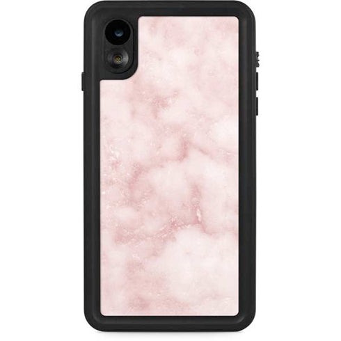 Blush Marble iPhone XR Waterproof Case