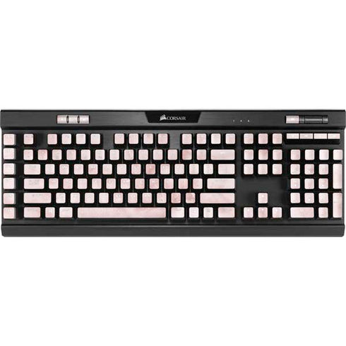 Blush Marble K95 RGB PLATINUM Mechanical Gaming Keyboard Skin