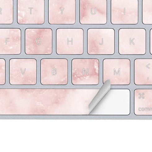Blush Marble Magic Keyboard Skin