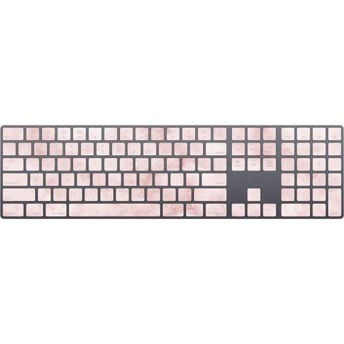 Blush Marble Magic Keyboard with Numeric Keypad Skin