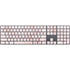 Blush Marble Magic Keyboard with Numeric Keypad Skin