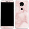 Blush Marble Moto E5 Plus Skin