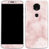 Blush Marble Moto E5 Plus Skin