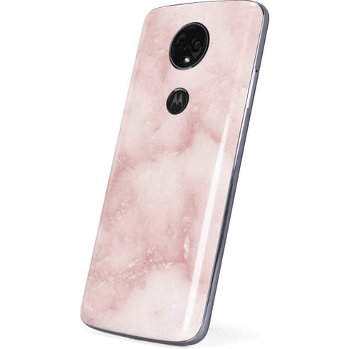 Blush Marble Moto E5 Plus Skin