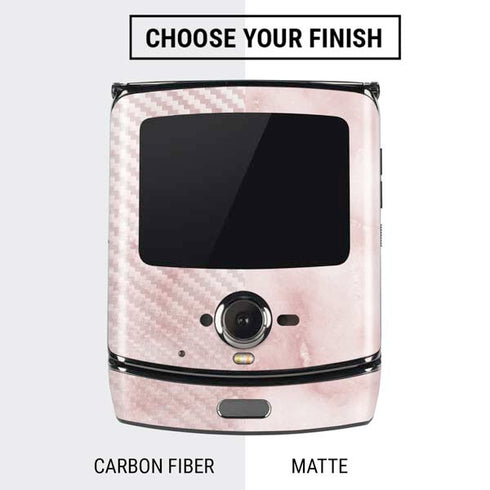 Blush Marble Motorola RAZR Skin