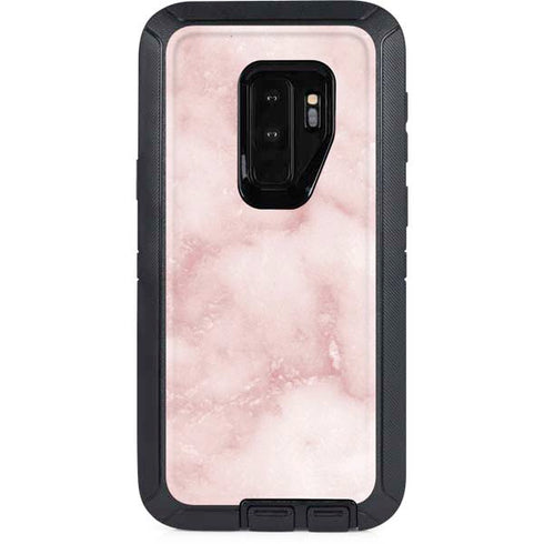 Blush Marble Otterbox Defender Galaxy Skin