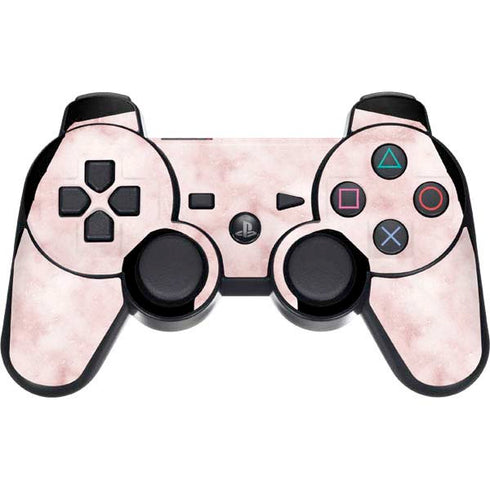 Blush Marble PS3 Dual Shock wireless controller Skin