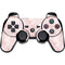 Blush Marble PS3 Dual Shock wireless controller Skin