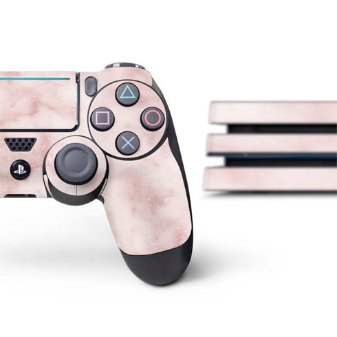 Blush Marble PS4 Pro Bundle Skin