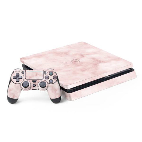 Blush Marble PS4 Slim Bundle Skin