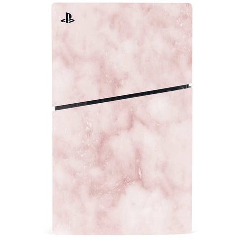 Blush Marble PS5 Slim Digital Edition Bundle Skin