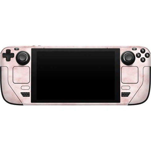 Blush Marble Steam Deck Handheld Gaming Computer Skin