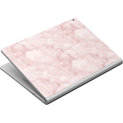 Blush Marble Surface Book Skin