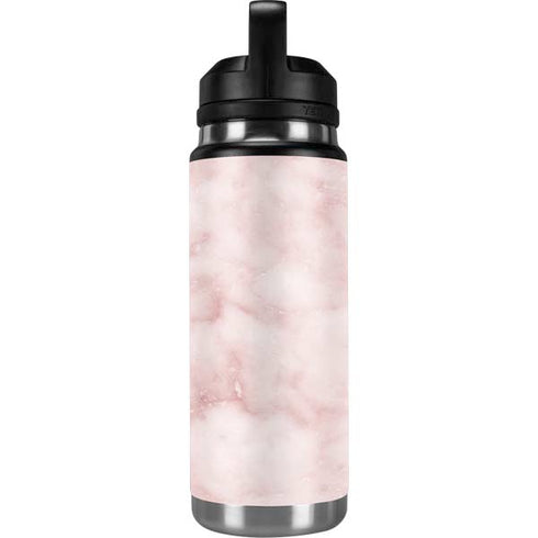 Blush Marble YETI Rambler 26oz Bottle Skin