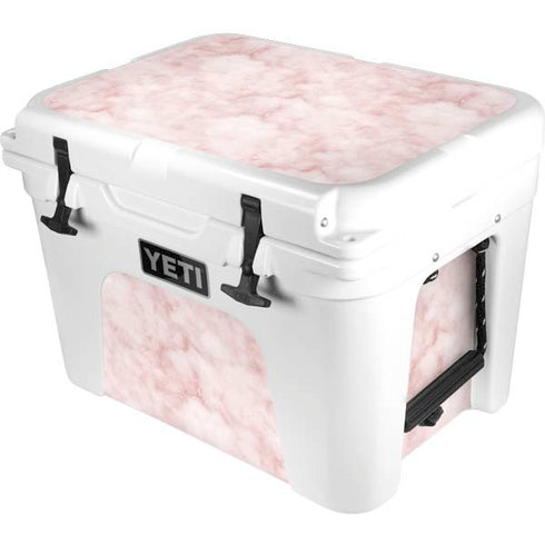 Blush Marble YETI Tundra 35 Hard Cooler Skin