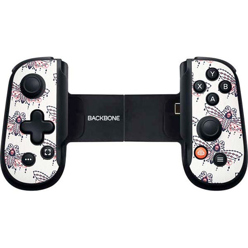 Blush Moth by Cat Coq Backbone One for iPhone Game Controller Skin