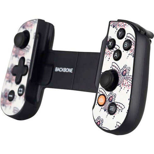 Blush Moth by Cat Coq Backbone One for iPhone Game Controller Skin