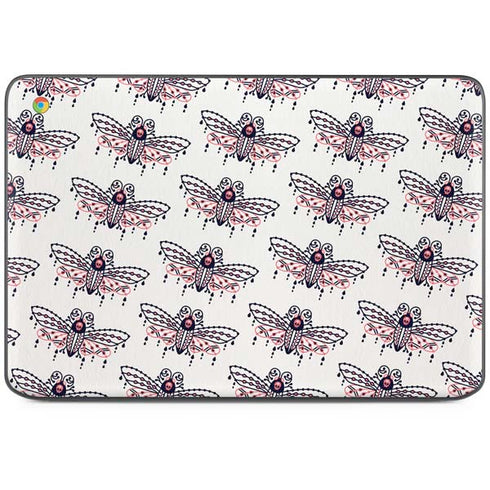 Blush Moth by Cat Coq HP Chromebook Skin