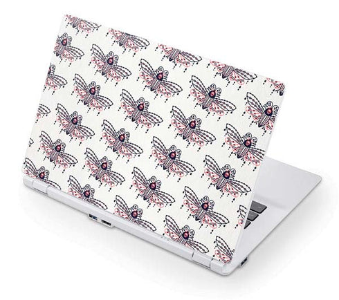 Cat Coq Blush Moth Acer Chromebook Skin