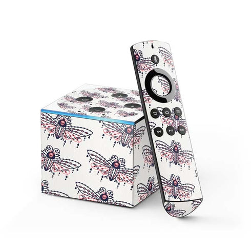 Cat Coq Blush Moth Fire TV Cube Skin