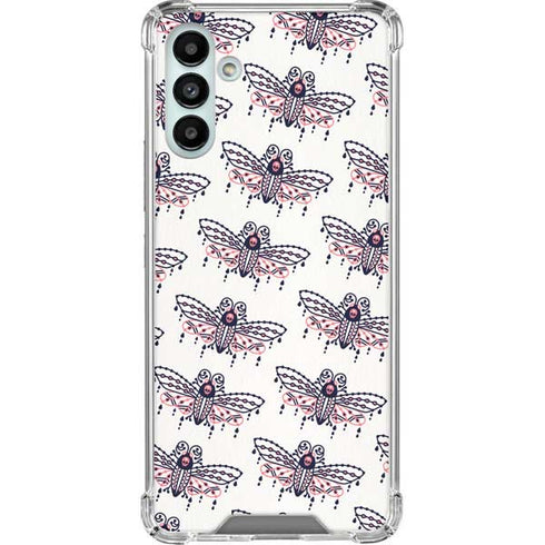 Cat Coq Blush Moth Galaxy A13 5G Clear Case