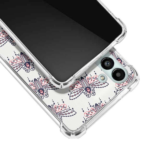 Cat Coq Blush Moth Galaxy A13 5G Clear Case
