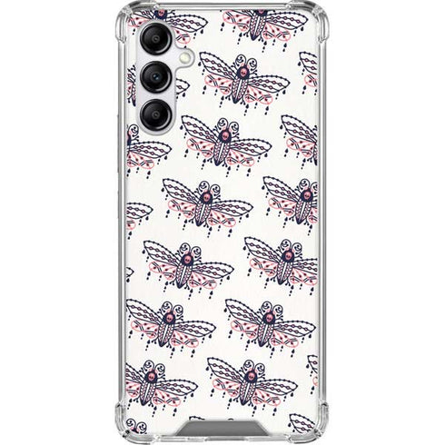 Cat Coq Blush Moth Galaxy A14 5G Clear Case