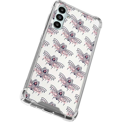 Cat Coq Blush Moth Galaxy A14 5G Clear Case