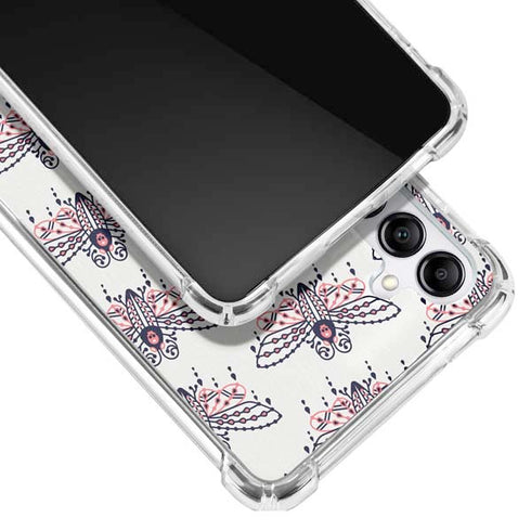 Cat Coq Blush Moth Galaxy A14 5G Clear Case