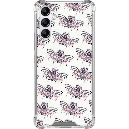 Blush Moth by Cat Coq Galaxy A15 5G Clear Case