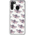 Cat Coq Blush Moth Galaxy A21 Clear Case
