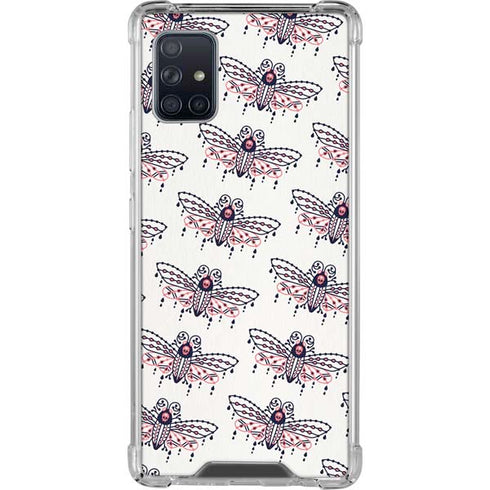 Cat Coq Blush Moth Galaxy A51 5G Clear Case