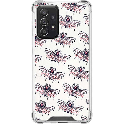 Cat Coq Blush Moth Galaxy A52 5G Clear Case
