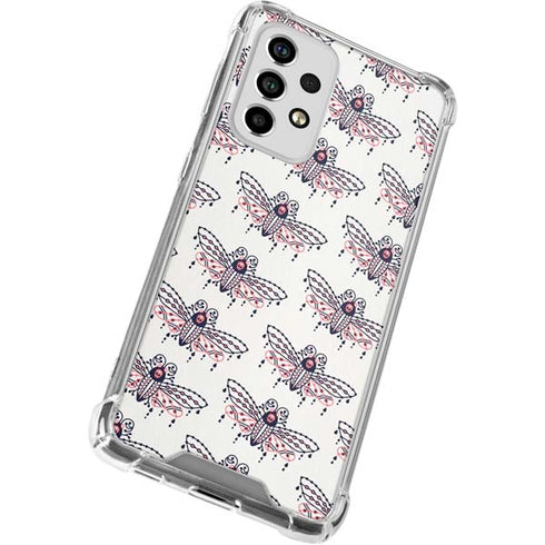Cat Coq Blush Moth Galaxy A53 5G Clear Case